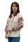 Блузка-вишиванка жіноча лляна Україночка 8558020411 льон (2XL)112-116 натуральна