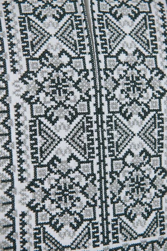 Вишиванка для хлопчика лляна на свято 81601234 льон 134см біла