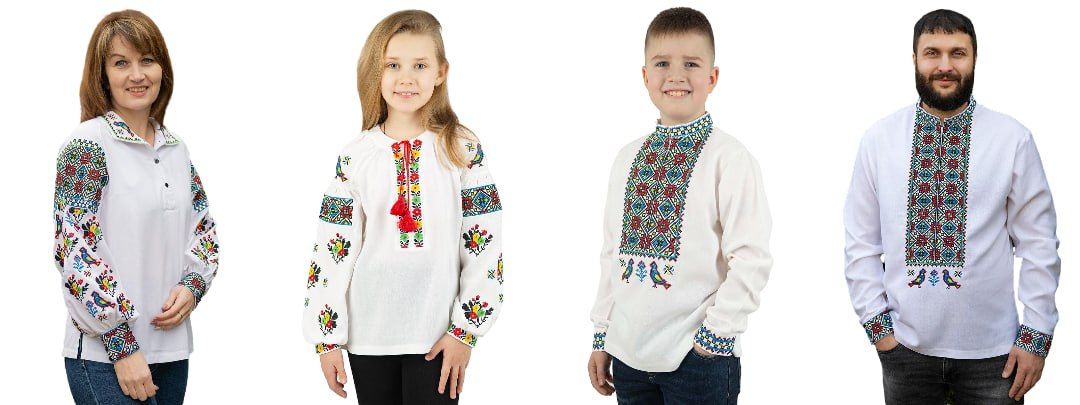 Сімейні парні вишиванки